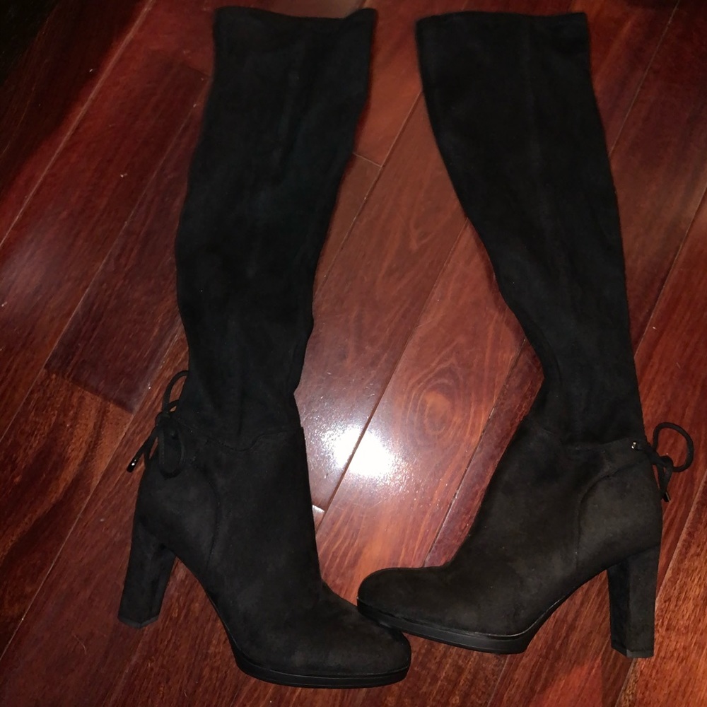 Franco Sarto Over The Knee Womens Heels